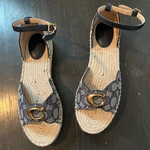 Coach dress shoes size 7. Worn 1 time.